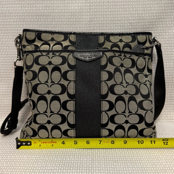 Coach Logo Woven Crossbody - Picture 7 of 10